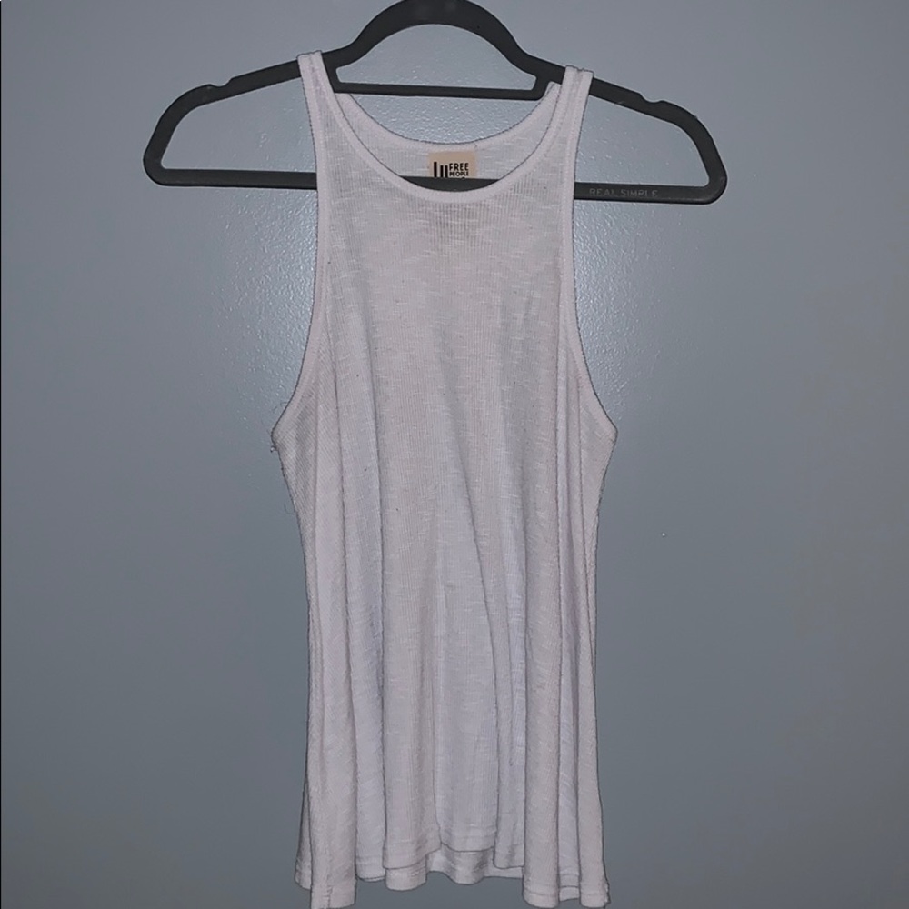 White Free People Tank